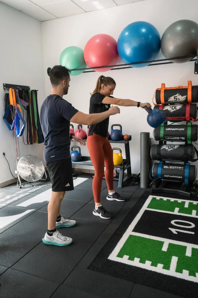Kettlebell gimnasio Pablo Santa Pola
