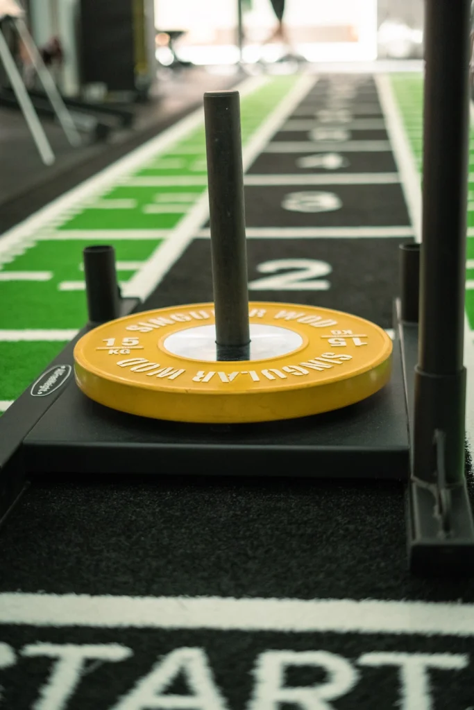 Trineo de entrenamiento gimnasio Santa Pola